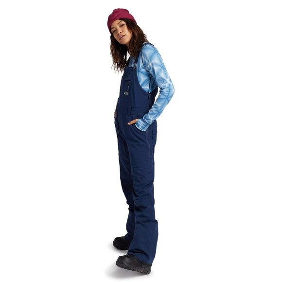 Burton Womens Avalon Bib Pant, Dress Blue, X-Large - Picture 1 of 6